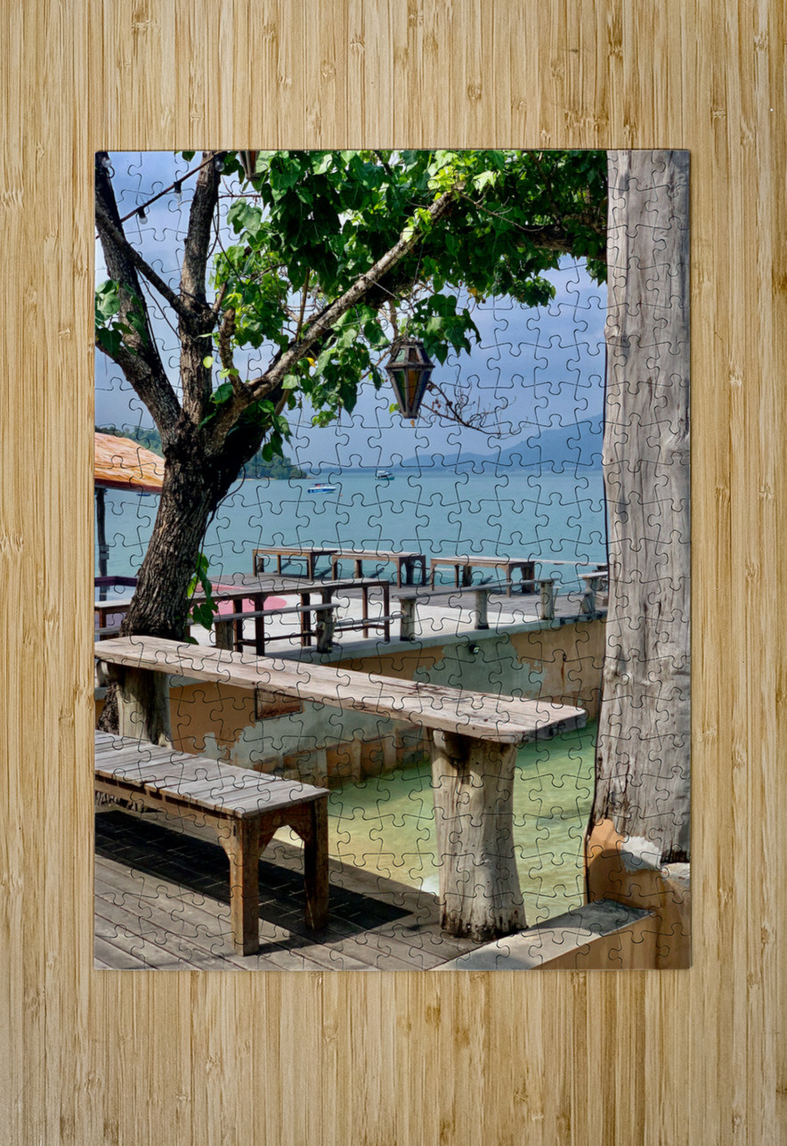 Patio with a View Jimmy Roy Photos Puzzle printing
