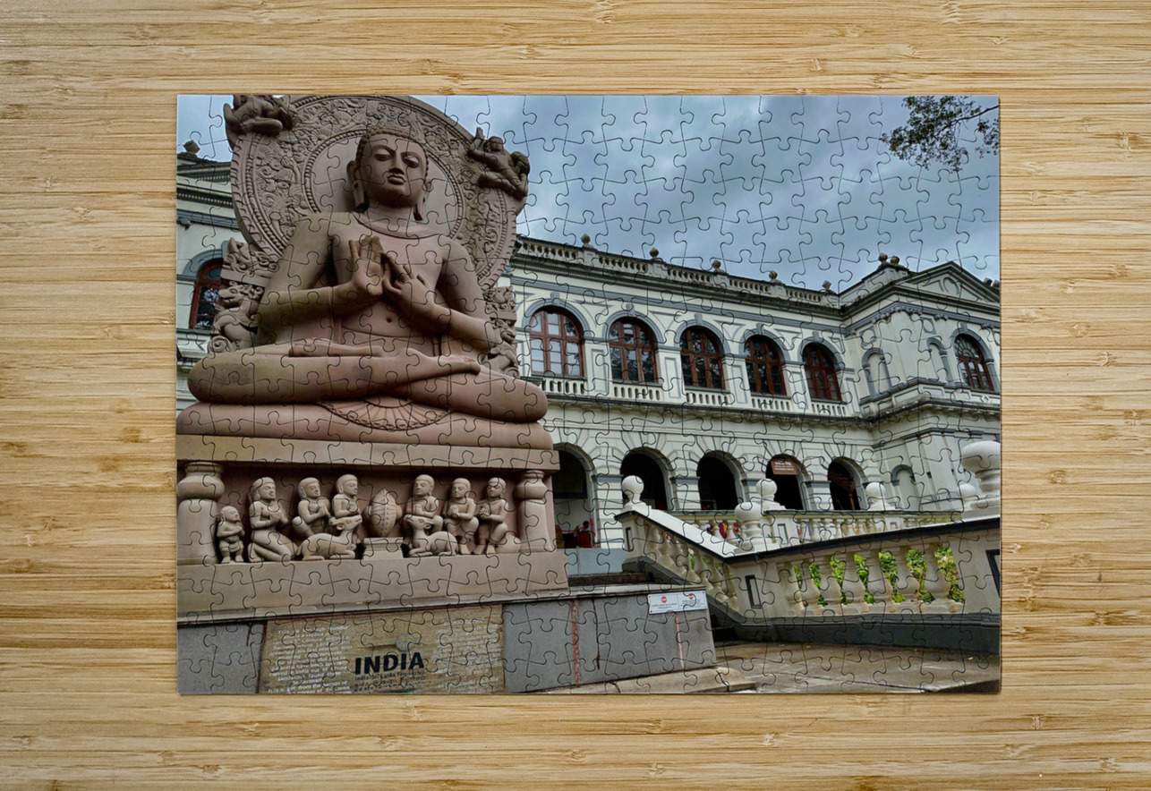 World Buddhist Museum Kandy Sri Lanka Jimmy Roy Photos Puzzle printing