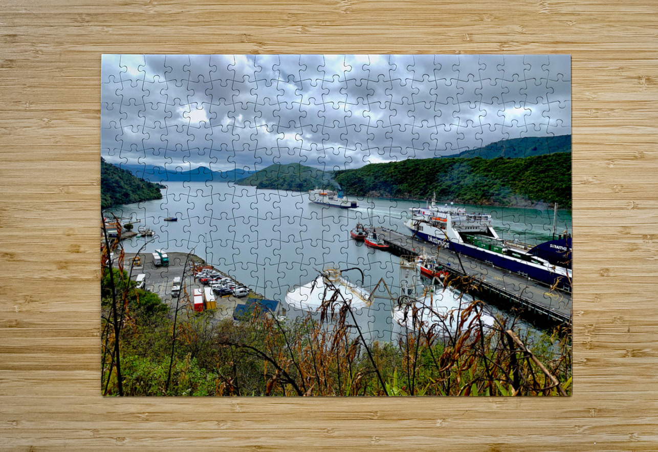 Pictons Ferry New Zealand Jimmy Roy Photos Puzzle printing