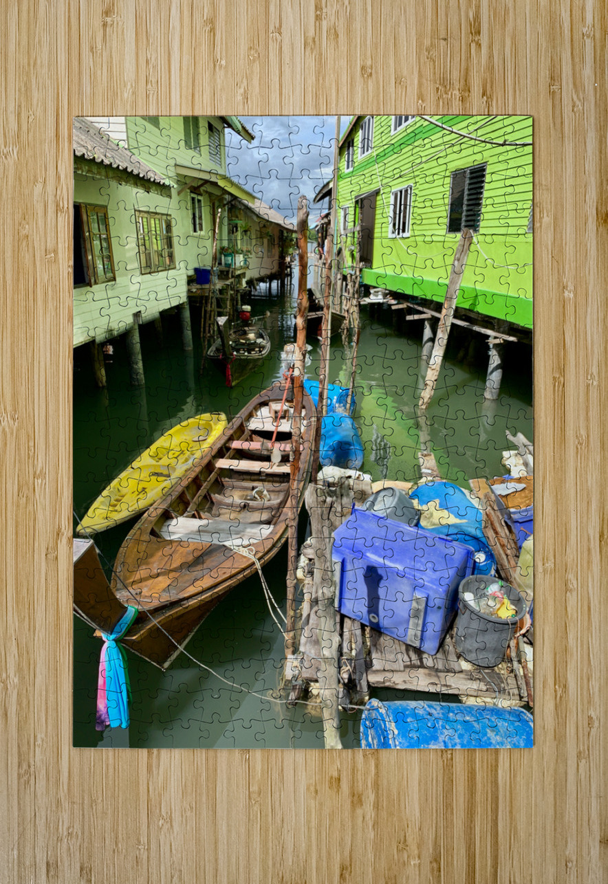 Koh Panyee Island Village Thailand Jimmy Roy Photos Puzzle printing