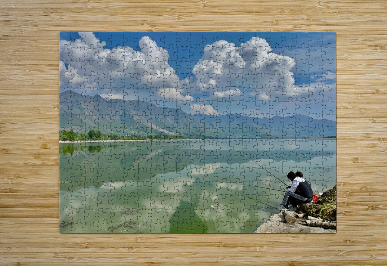 Dal Lake Srinagar 5 Jimmy Roy Photos Puzzle printing