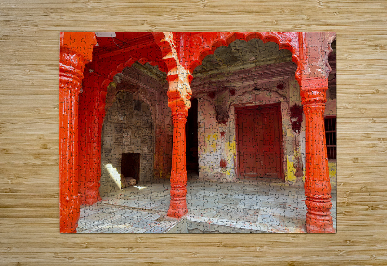 Vishram Ghat Temple 1 Jimmy Roy Photos Puzzle printing