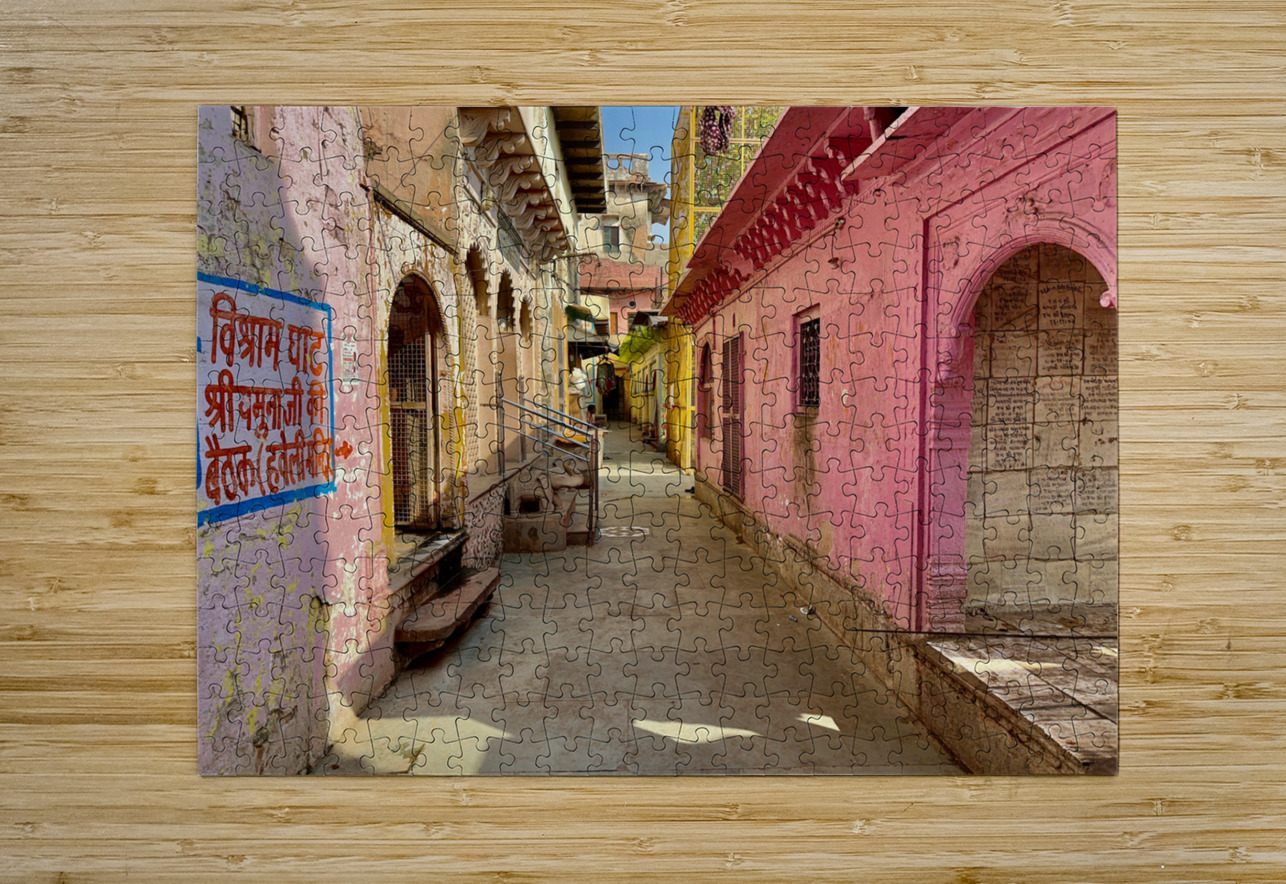 Vishram Ghat Temple 3 Jimmy Roy Photos Puzzle printing