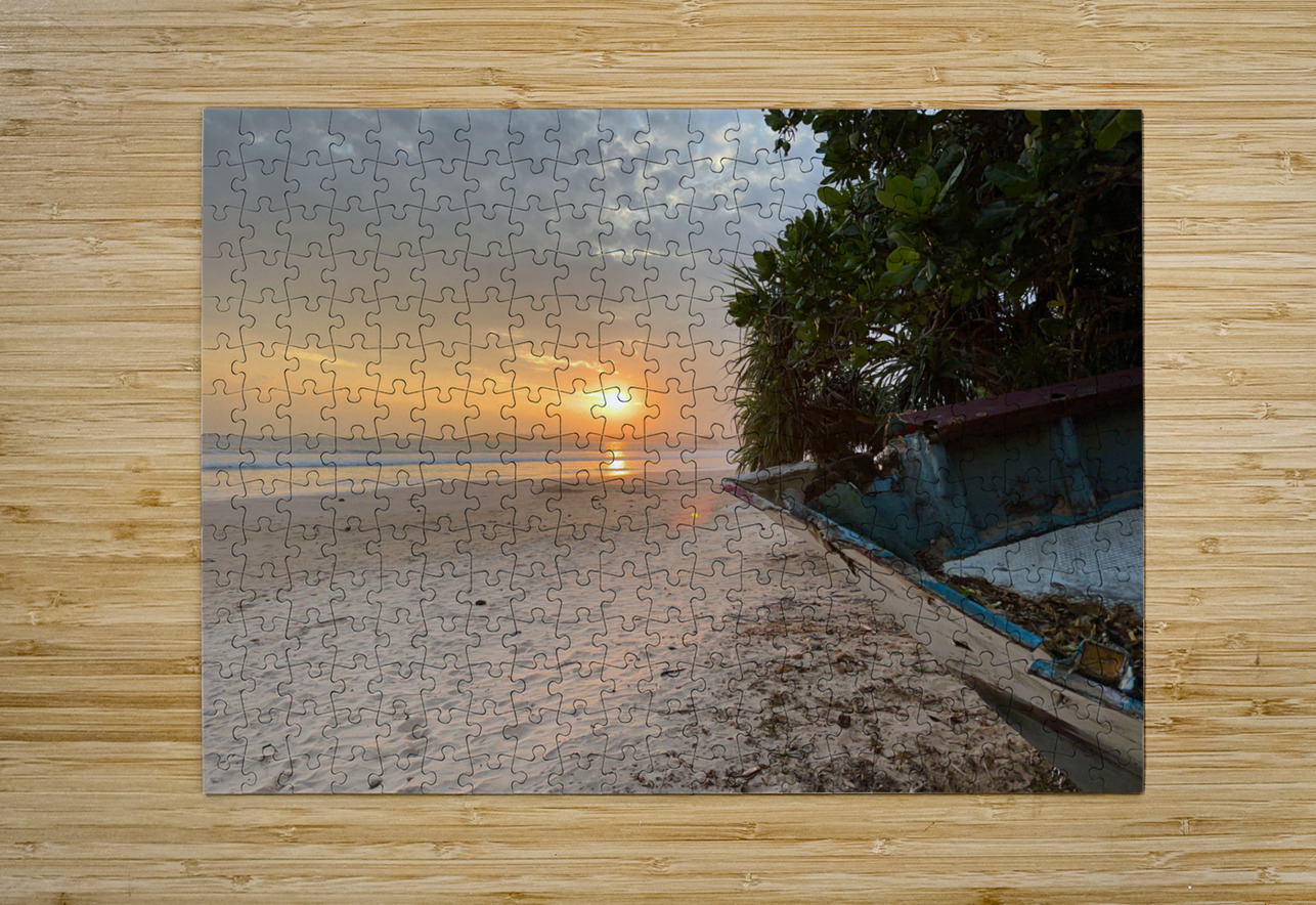 Tip of the Boat Sunset Jimmy Roy Photos Puzzle printing