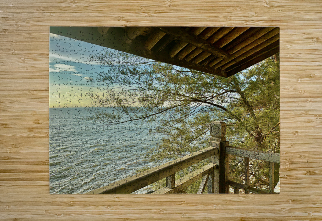 From the Balcony in Miri 1 Jimmy Roy Photos Puzzle printing