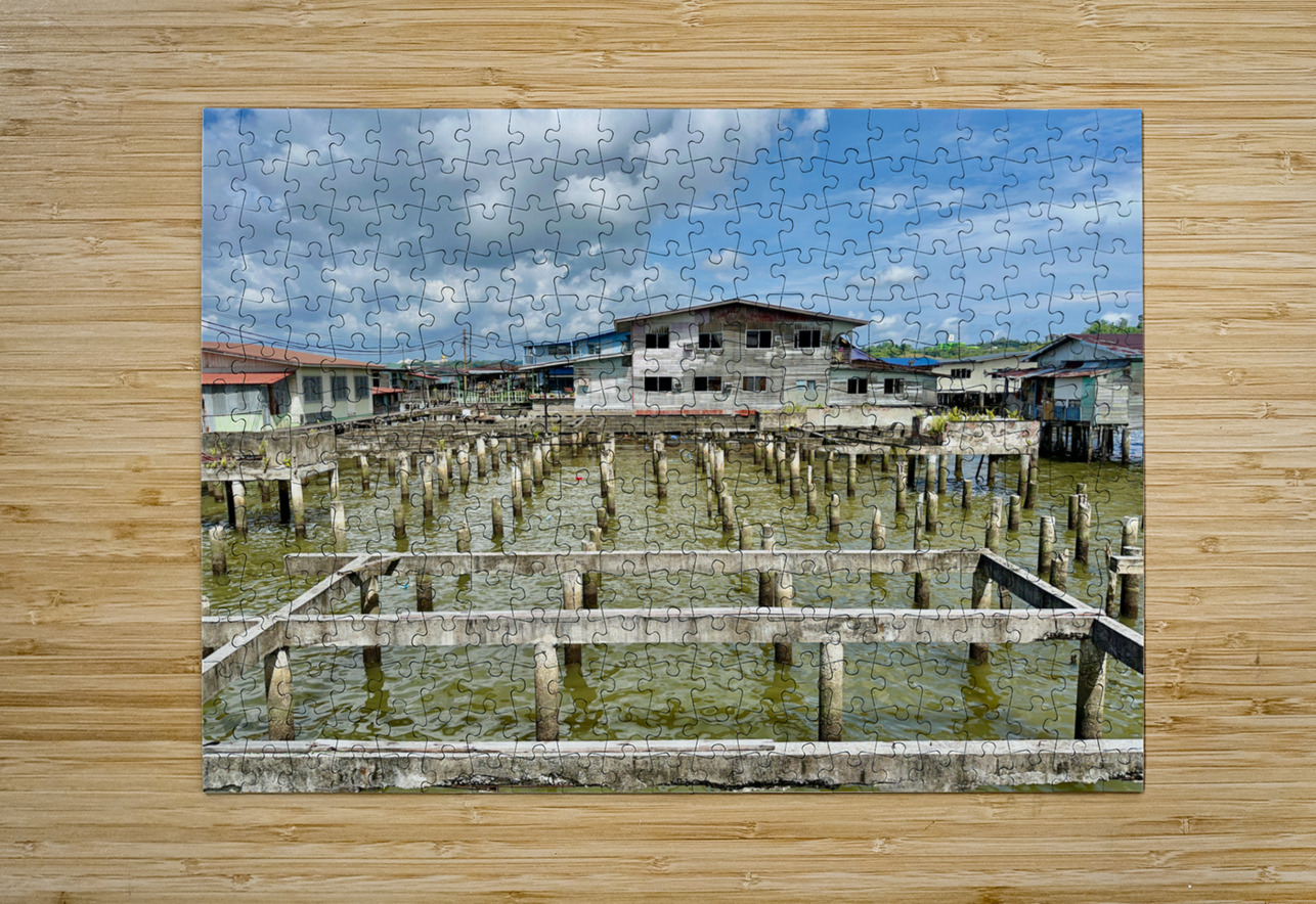 Kampong Ayer Floating Village Brunei 6 Jimmy Roy Photos Puzzle printing