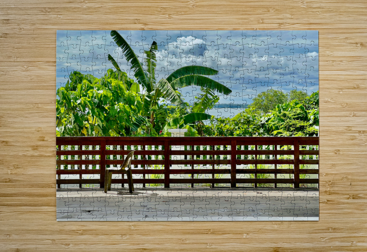Nice Balcony Sandakan Borneo Jimmy Roy Photos Puzzle printing