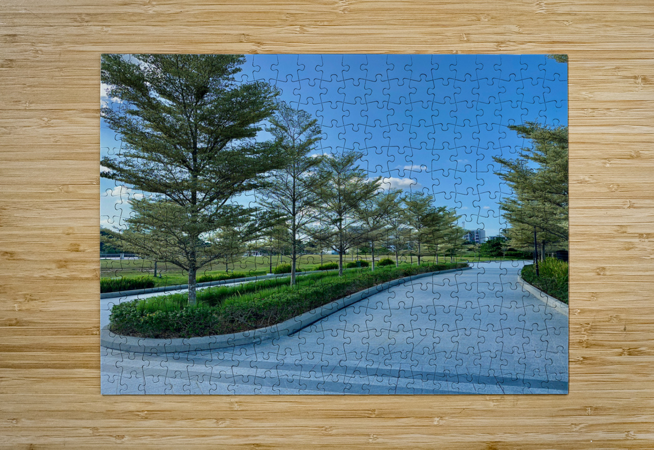Park in Bandar Seri Begawan Brunei Jimmy Roy Photos Puzzle printing