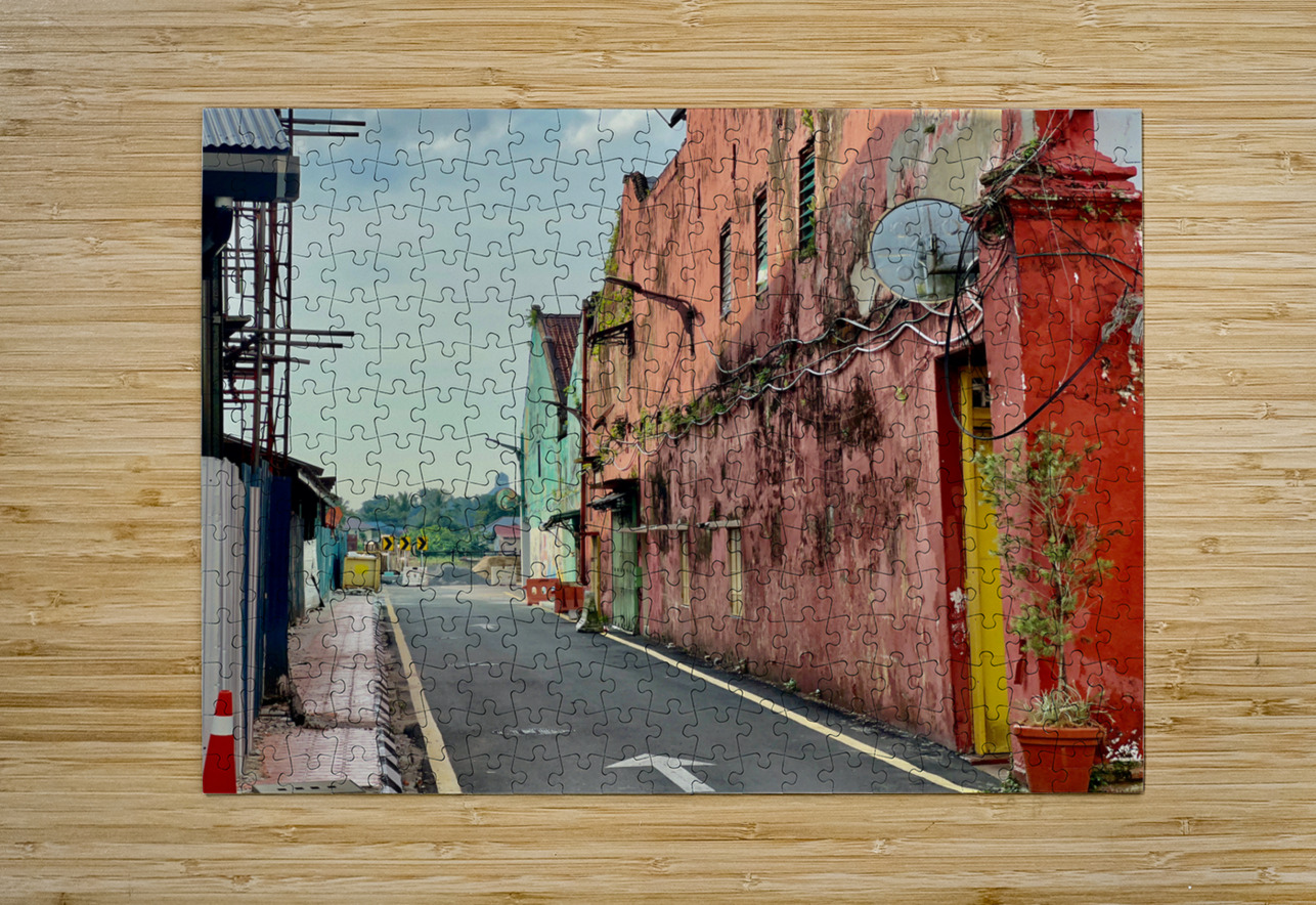 Streets of Kuching Borneo 2 Jimmy Roy Photos Puzzle printing