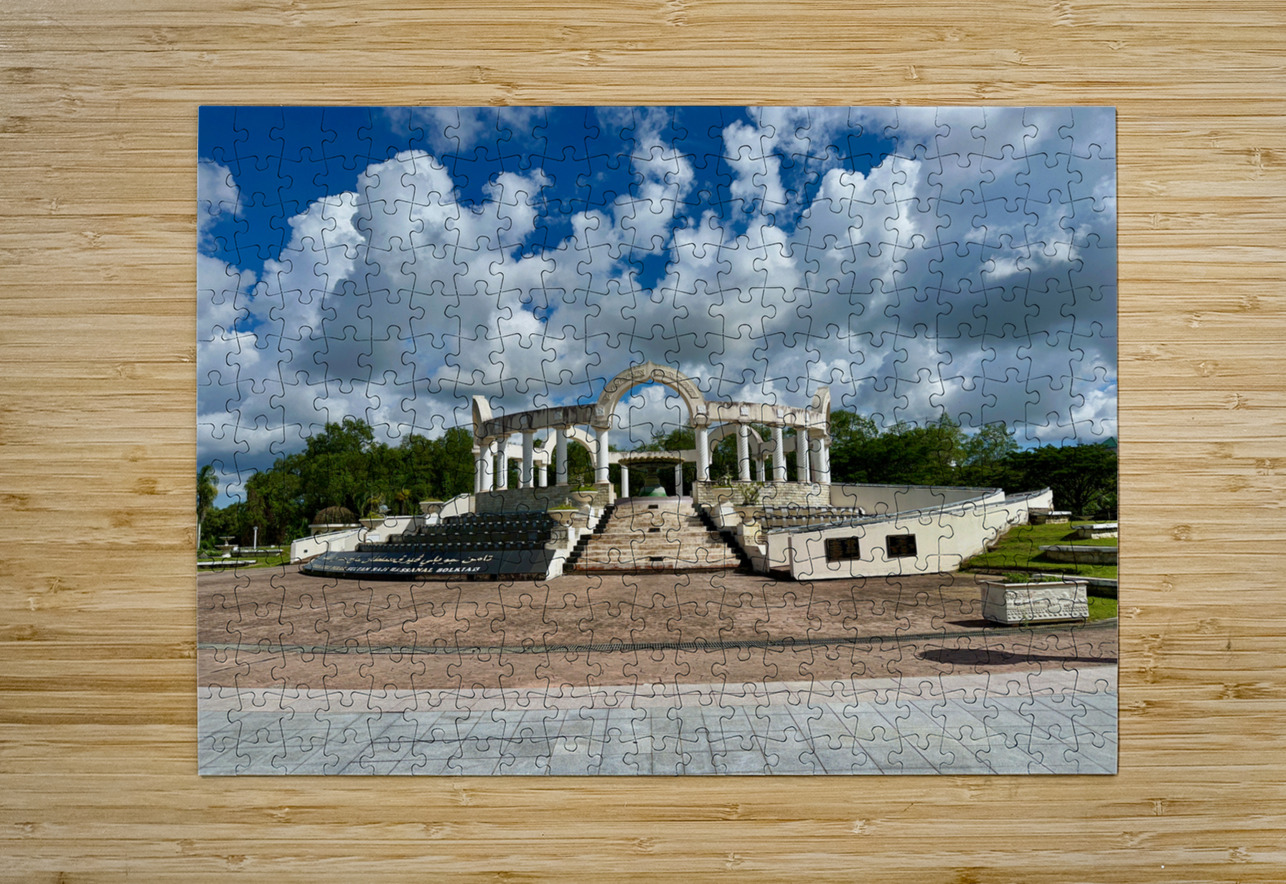 Taman Jubli Perak Monument in Bandar Seri Begawan Brunei Jimmy Roy Photos Puzzle printing