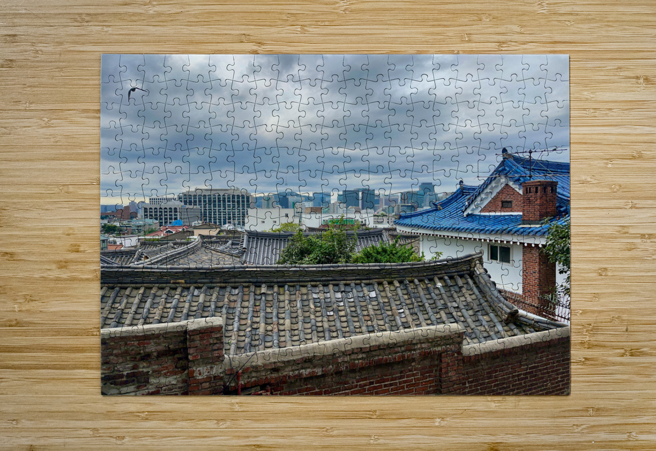 Bukchon Hanok Village Seoul Korea 3 Jimmy Roy Photos Puzzle printing