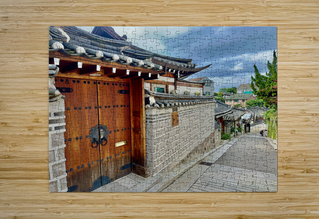 Bukchon Hanok Village Seoul Korea 6 Jimmy Roy Photos Puzzle printing