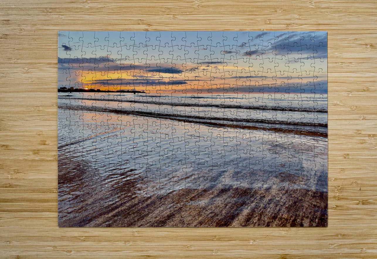 Samyang Beach Sunset Jeju South Korea 3 Jimmy Roy Photos Puzzle printing