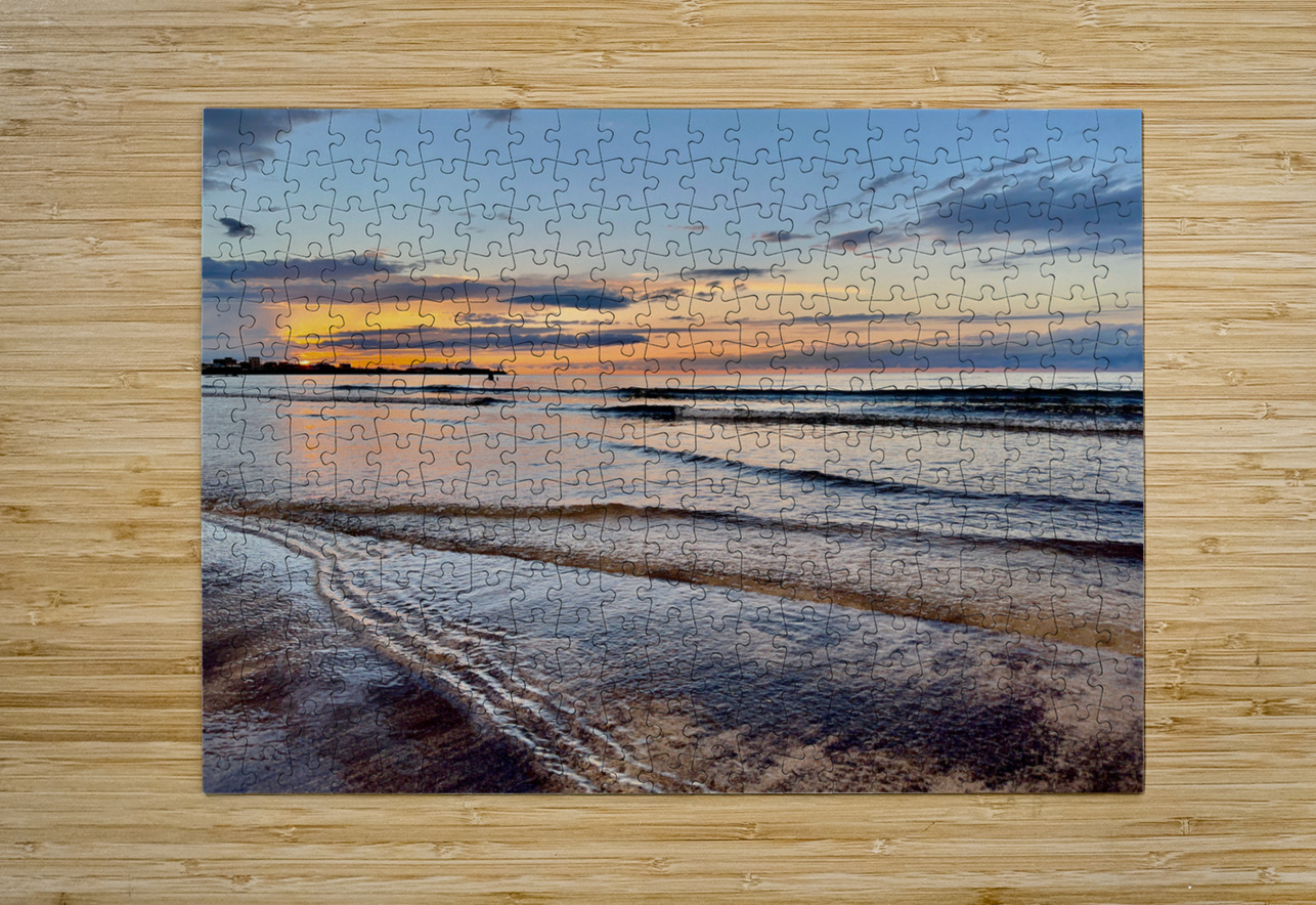 Samyang Beach Sunset Jeju South Korea 2 Jimmy Roy Photos Puzzle printing