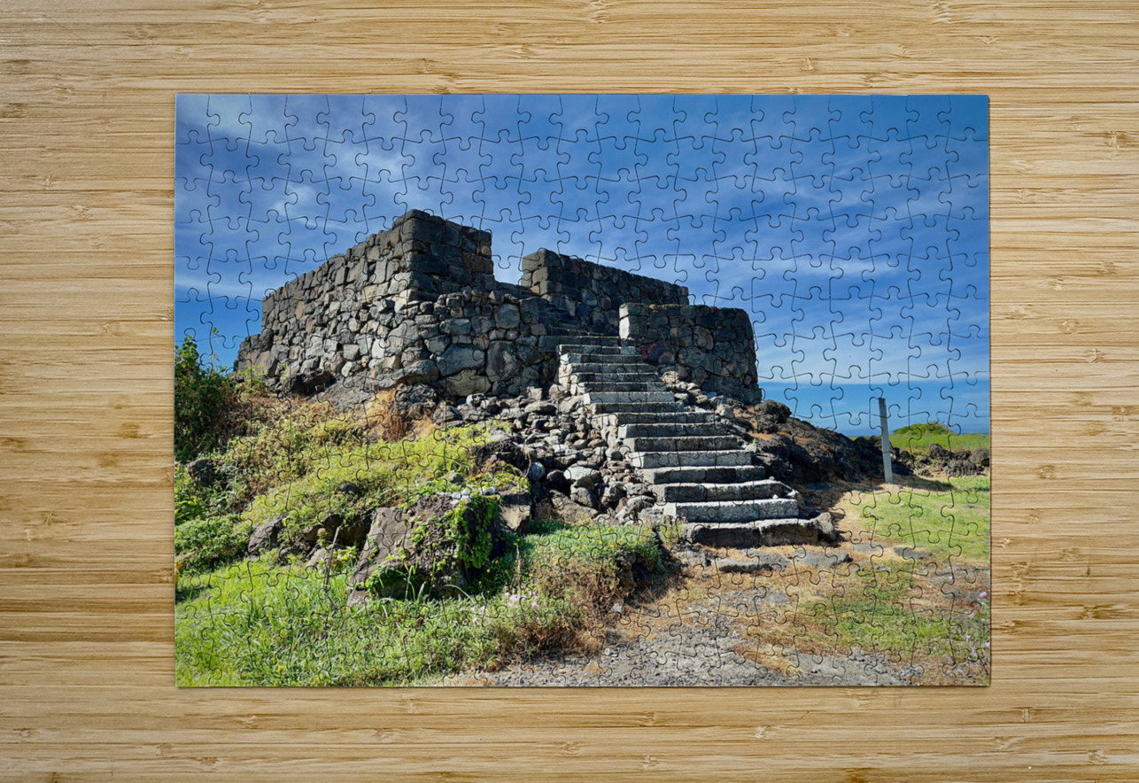 The Little Fort Jeju South Korea Jimmy Roy Photos Puzzle printing