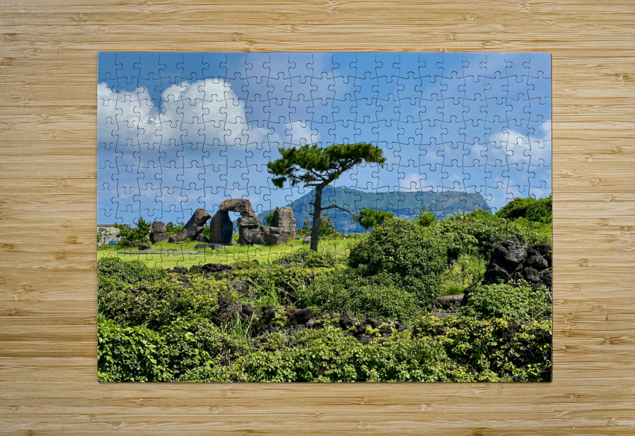 Seongsan Ilchulbong Jeju South Korea 4 Jimmy Roy Photos Puzzle printing