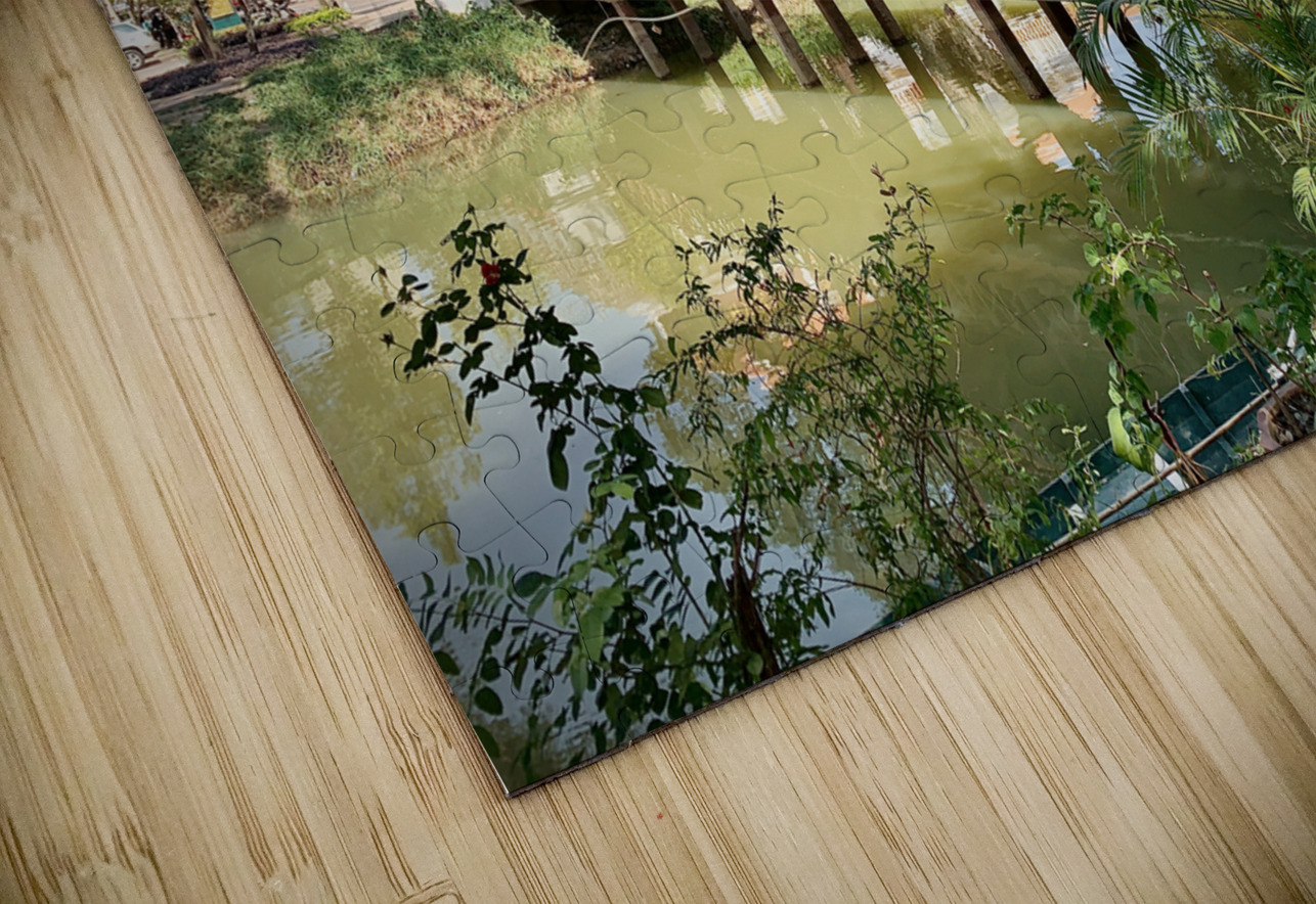 Fancy Walk Across the River Jimmy Roy Photos Puzzle