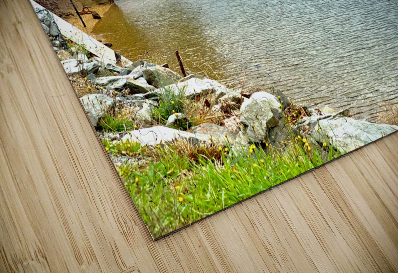 Huts on the Lake Jimmy Roy Photos Puzzle