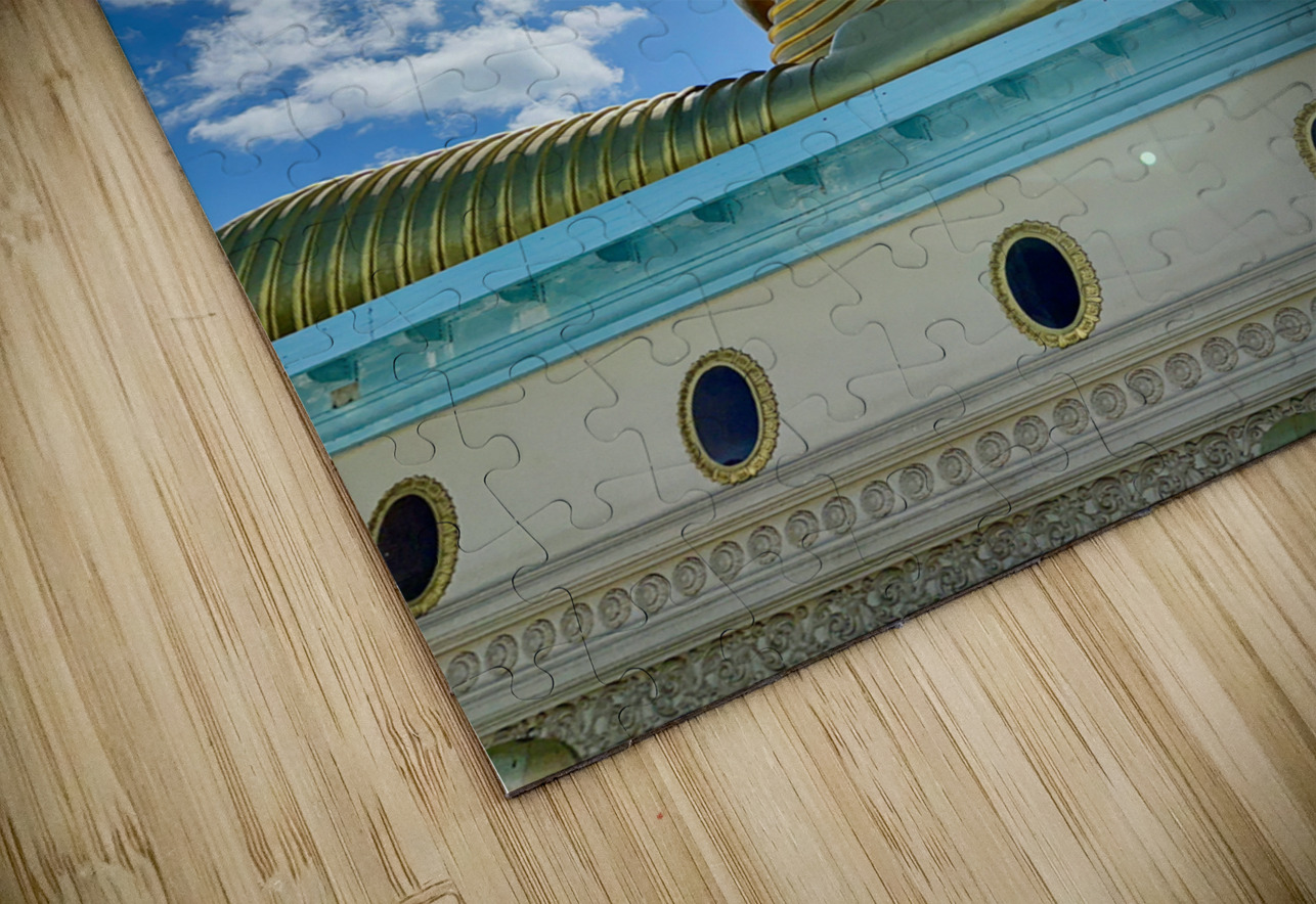 Sun Over Golden Buddha Jimmy Roy Photos Puzzle