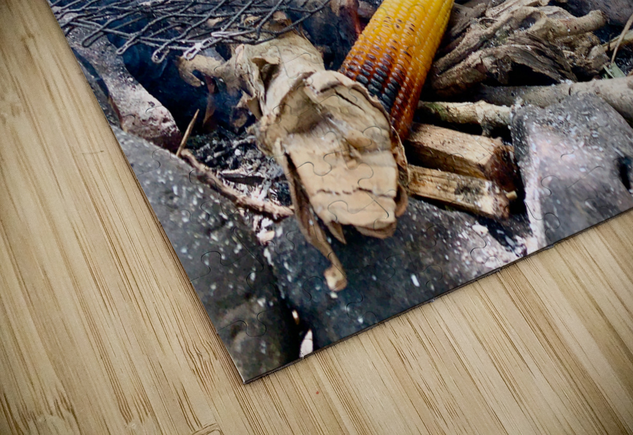 Corn and Tea on the Fire Jimmy Roy Photos Puzzle