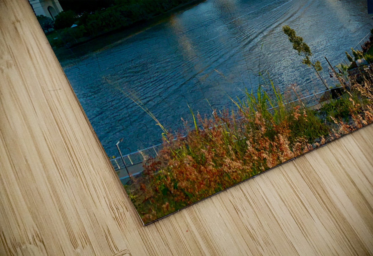 Brisbane Bridge at Sunset Jimmy Roy Photos Puzzle
