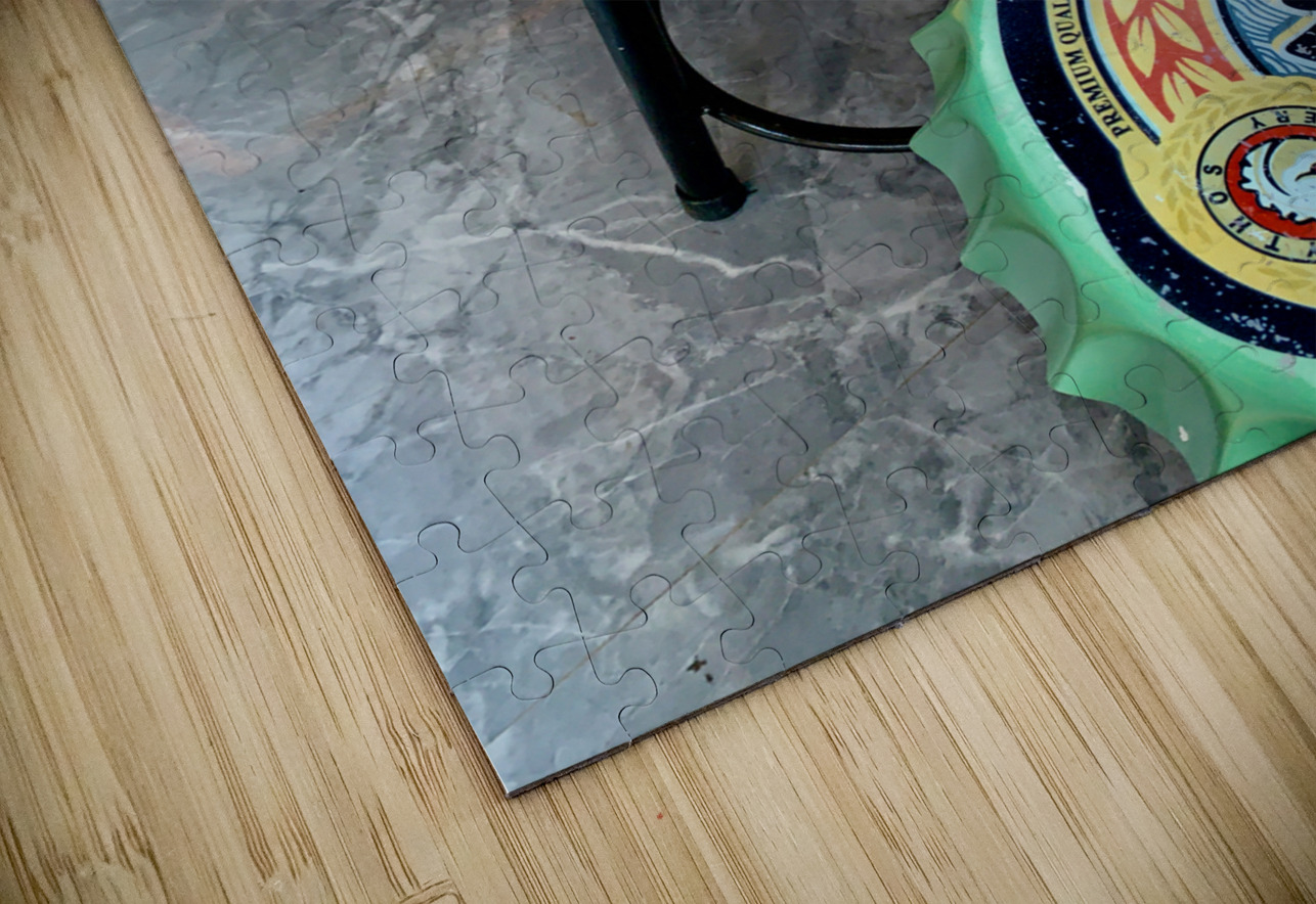 Beer Cap Stools  Jimmy Roy Photos Puzzle