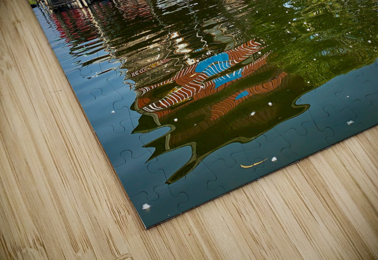 Inle Lake Reflections 2 Jimmy Roy Photos Puzzle