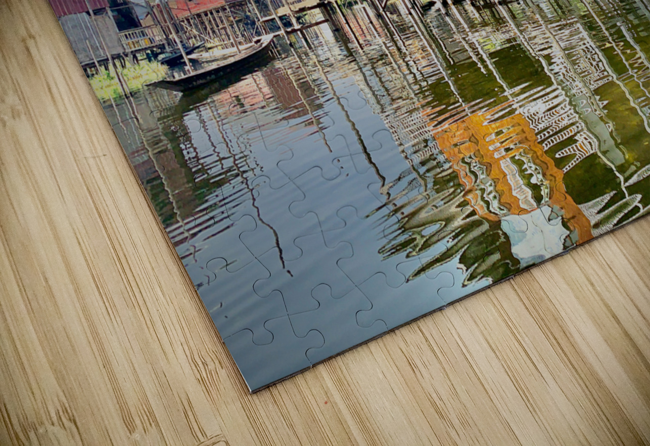 Inle Lake Reflections 5 Jimmy Roy Photos Puzzle
