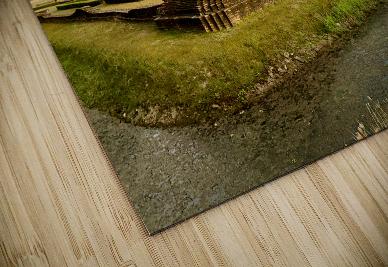 Temple by the Stream Jimmy Roy Photos Puzzle