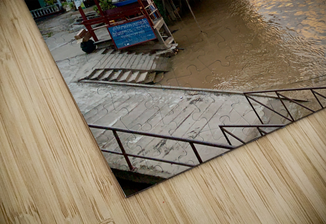 Don Det Sunset Laos Jimmy Roy Photos Puzzle