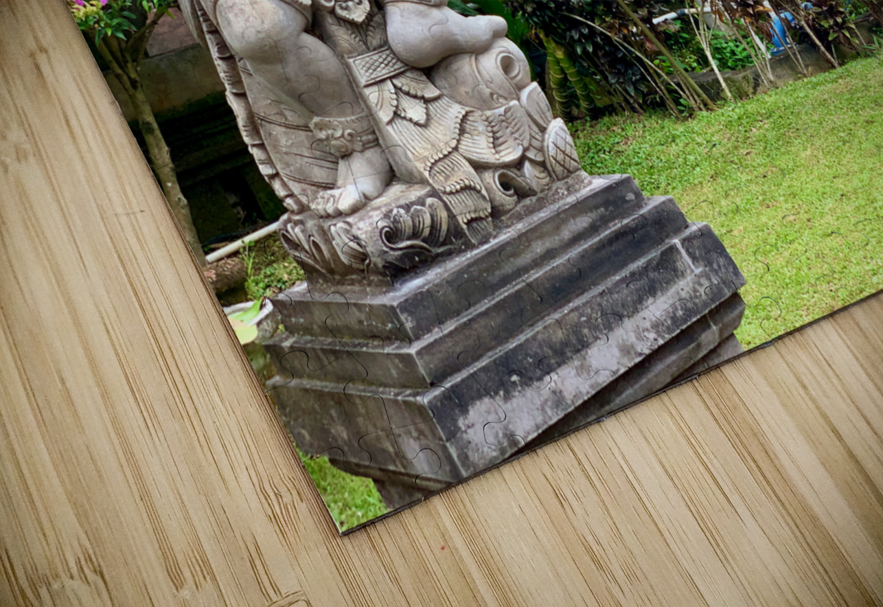 Indonesian Statue in the Garden Jimmy Roy Photos Puzzle