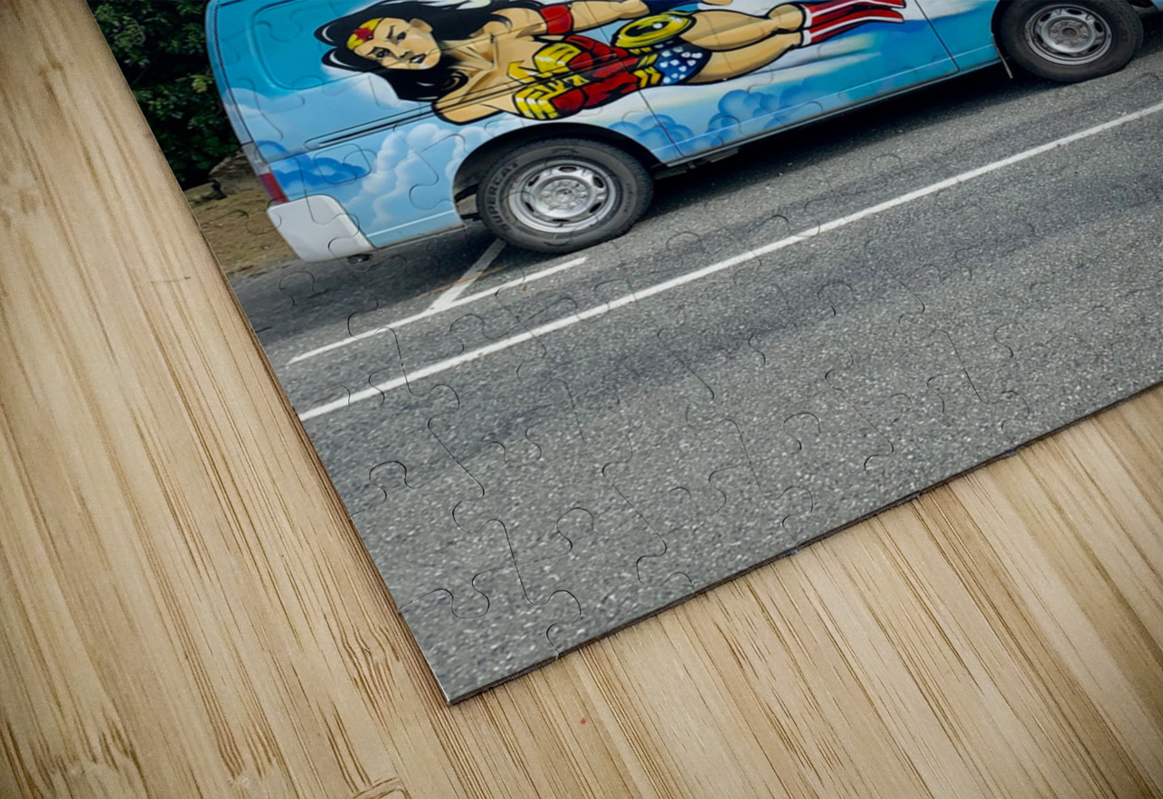 Superwoman Van Jimmy Roy Photos Puzzle