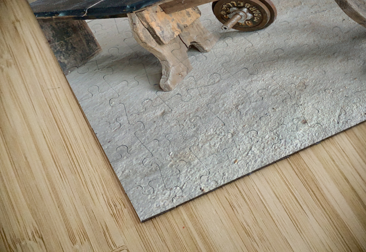 Vintage Gym Jimmy Roy Photos Puzzle