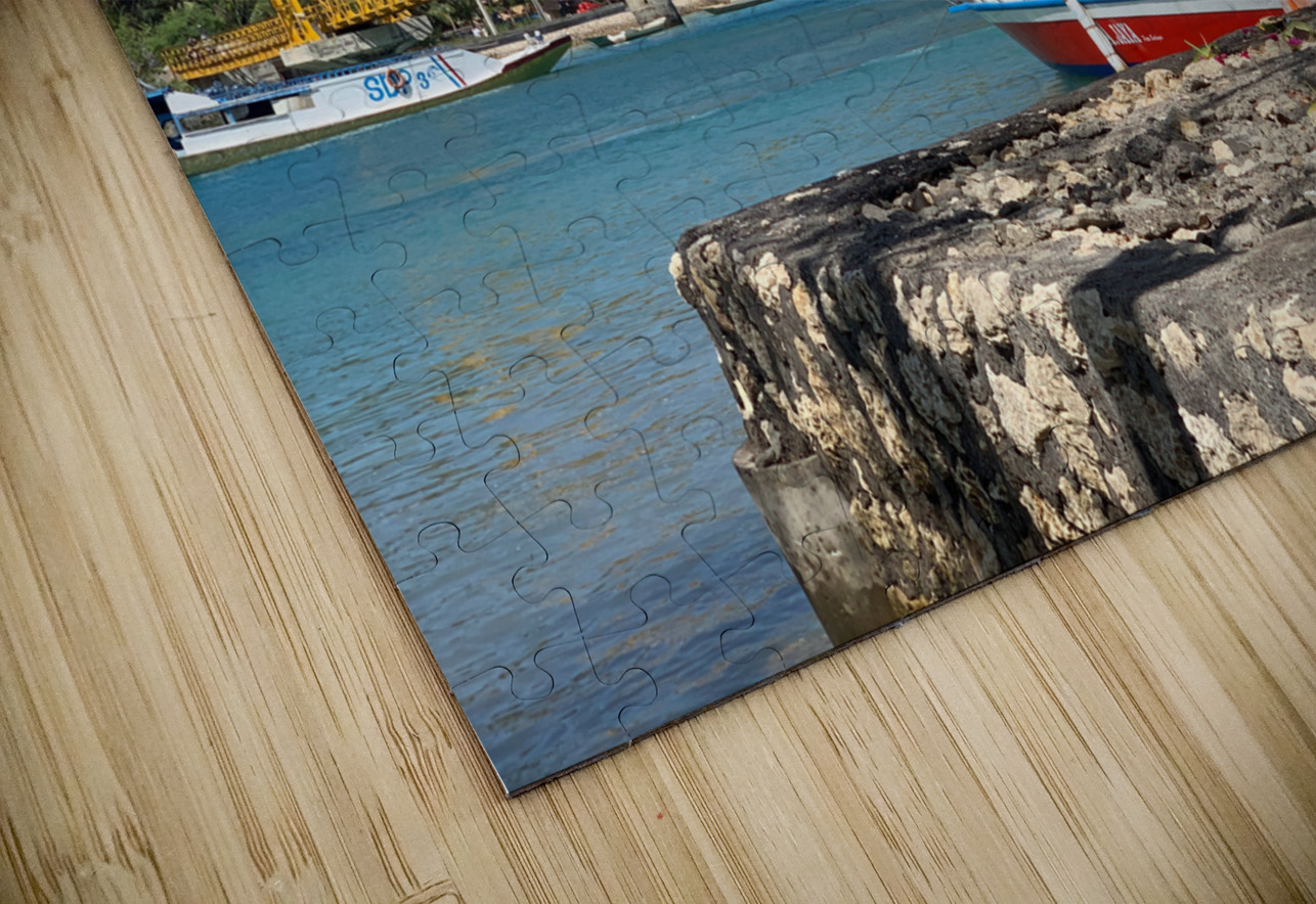 The Yellow Bridge Nusa Lembongan Indonesia Jimmy Roy Photos Puzzle