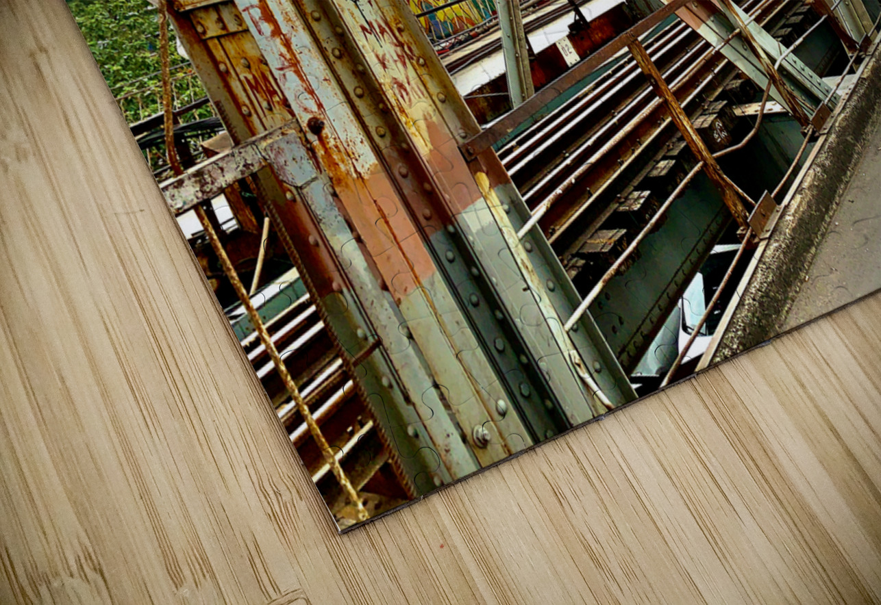 Crossing the Bridge on a Motorbike Jimmy Roy Photos Puzzle