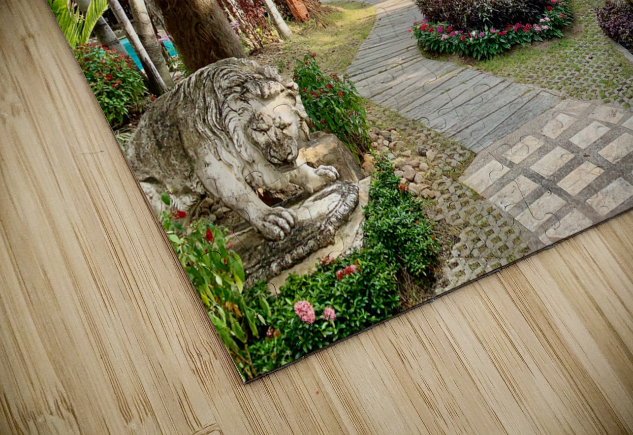 Beautiful Thai Temple Garden Jimmy Roy Photos Puzzle