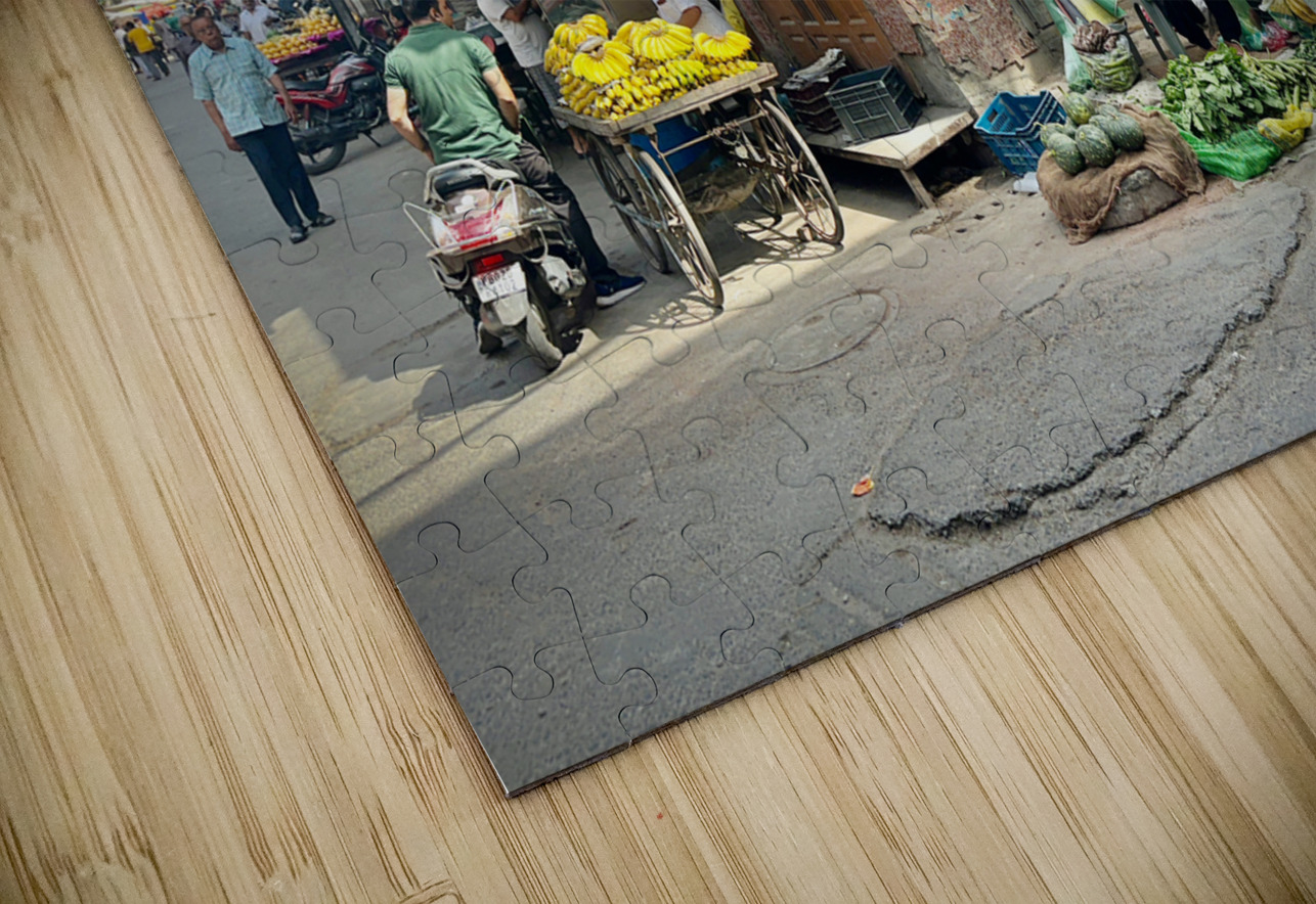 Amritsar Street Corner Jimmy Roy Photos Puzzle