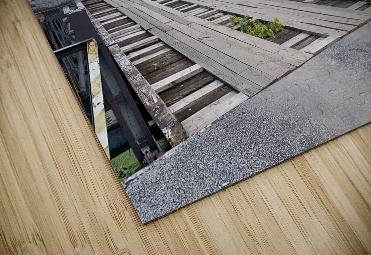 The Wooden Bridge Jimmy Roy Photos Puzzle
