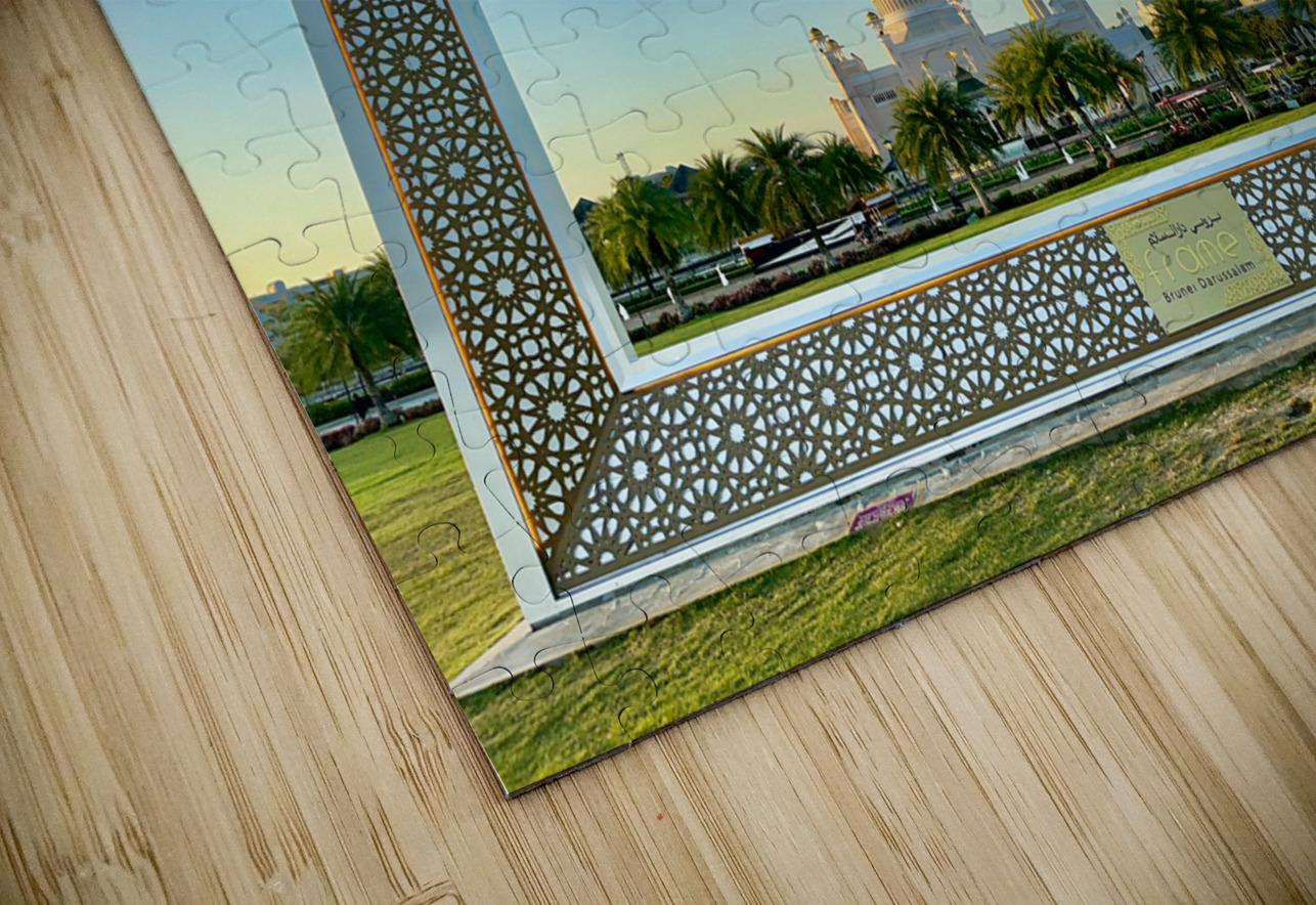 Omar Ali Saifuddien Mosque Collection Brunei 6 Jimmy Roy Photos Puzzle