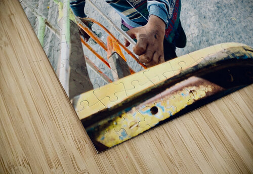 Running for the Bus Jimmy Roy Photos puzzle