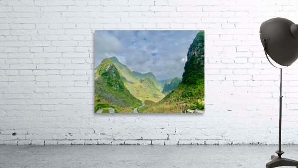 Windy Road in the Mountains Wall Preview