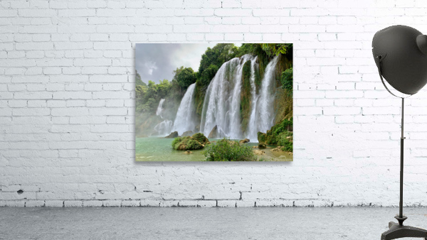Dreamy Waterfalls Wall Preview