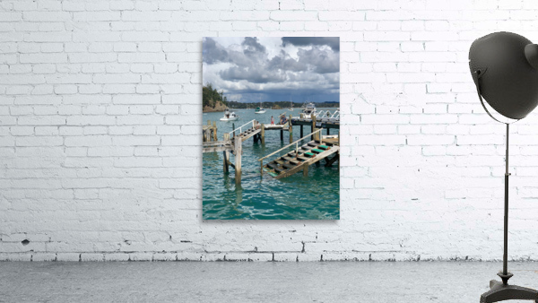 Dock Stairs Wall Preview