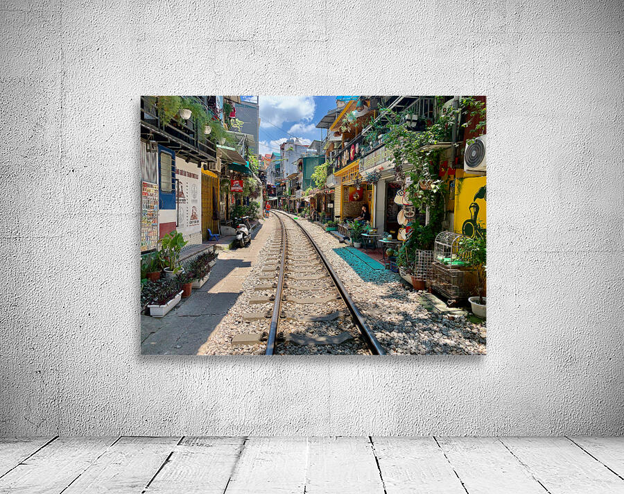 Train Street Hanoi Wall Preview