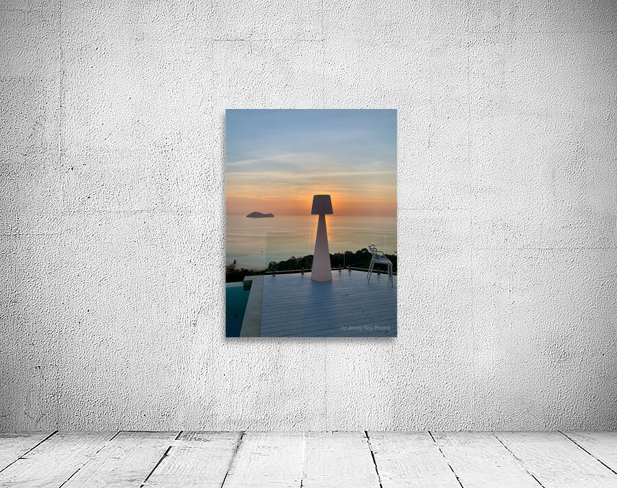 Sunlit White Big Lamp Wall Preview