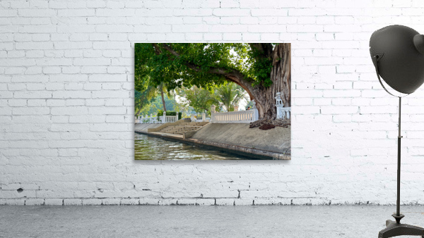 By the Canal in Bangkok Wall Preview