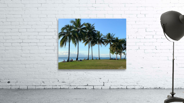 Let s Chill Under the Palm Trees Wall Preview
