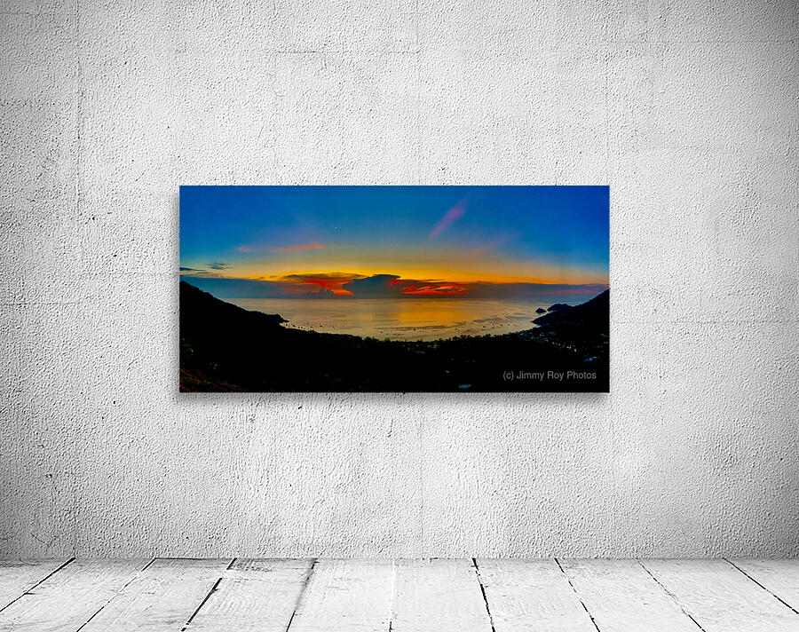 Koh Tao Sunset Wall Preview