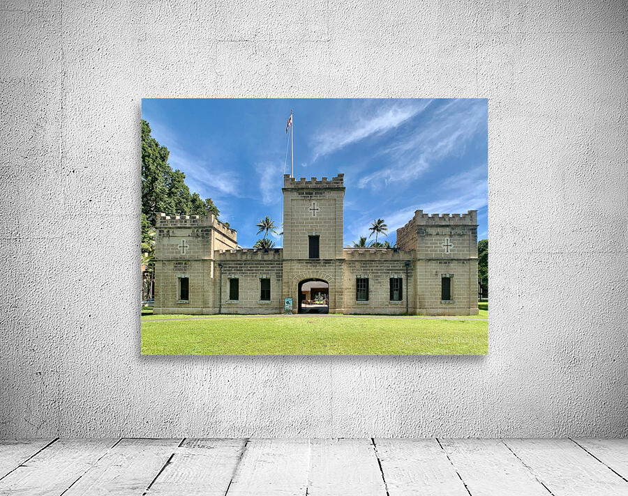 Iolani Barracks Hawaii Wall Preview