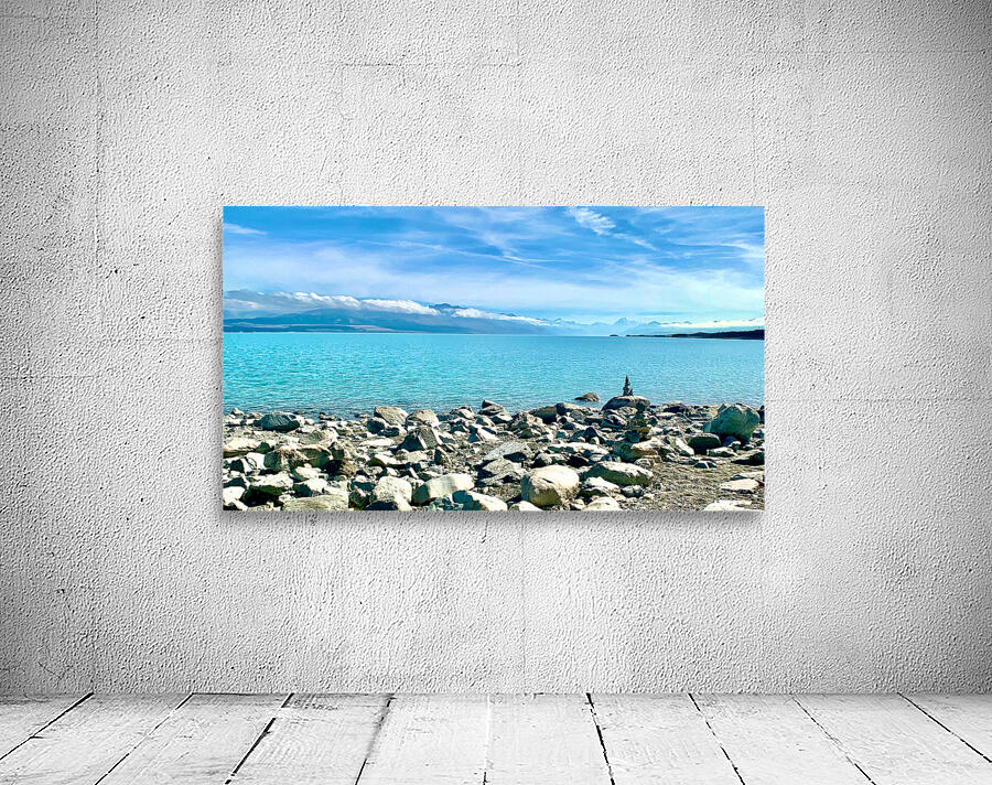 Beautiful Blue Lake Wall Preview